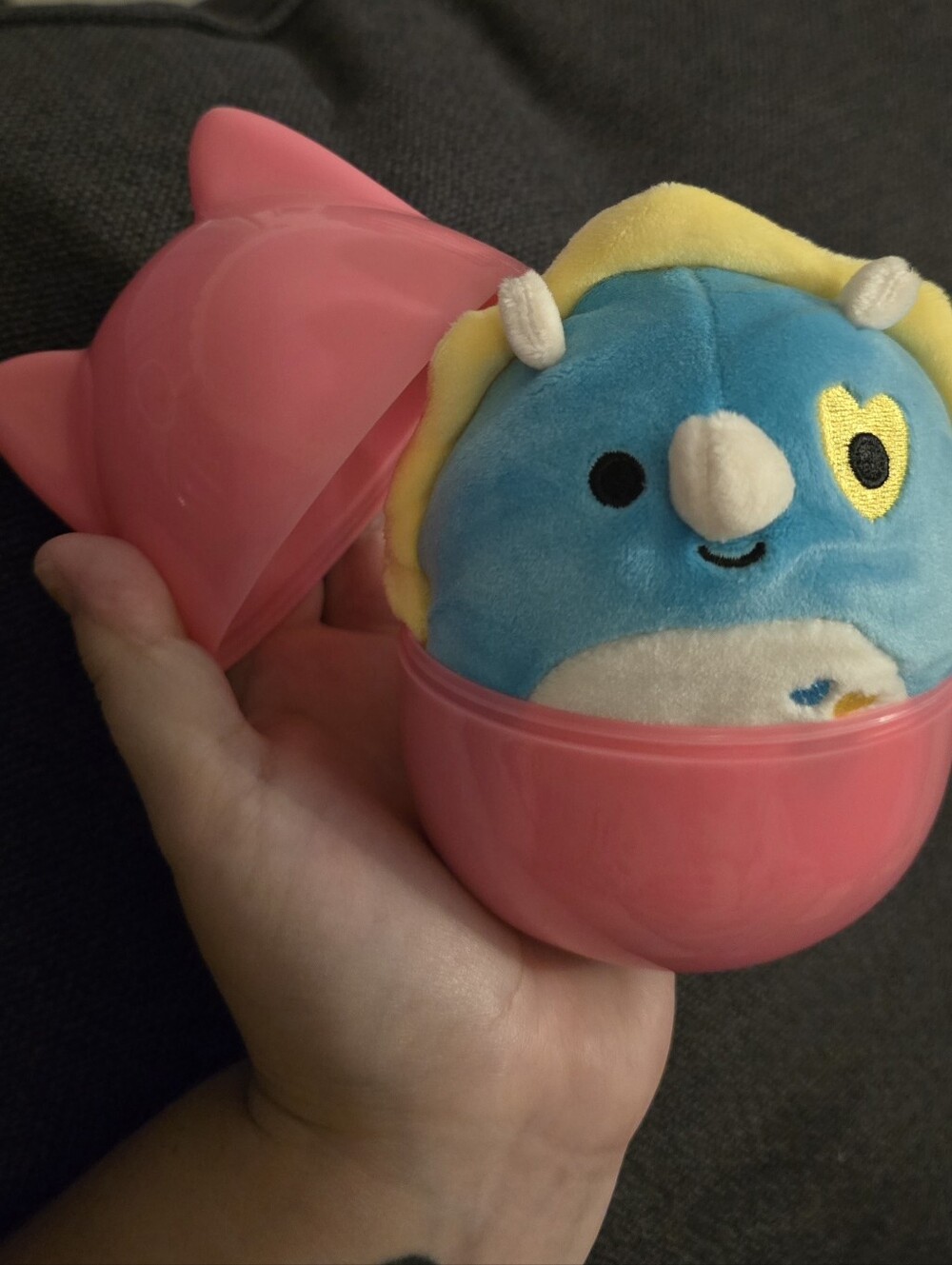 Braedon The Triceratops Valentines Day 5” Squishmallow
